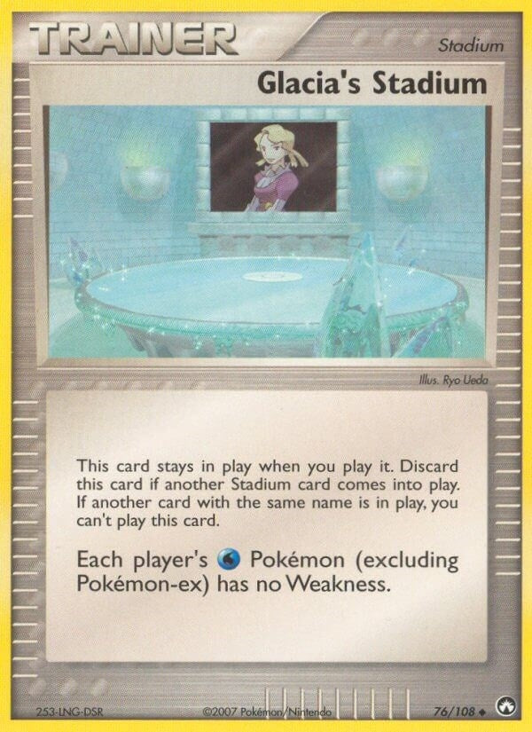 Image for Glacia's Stadium (76/108) (EX Power Keepers) (PK) - Pokemon