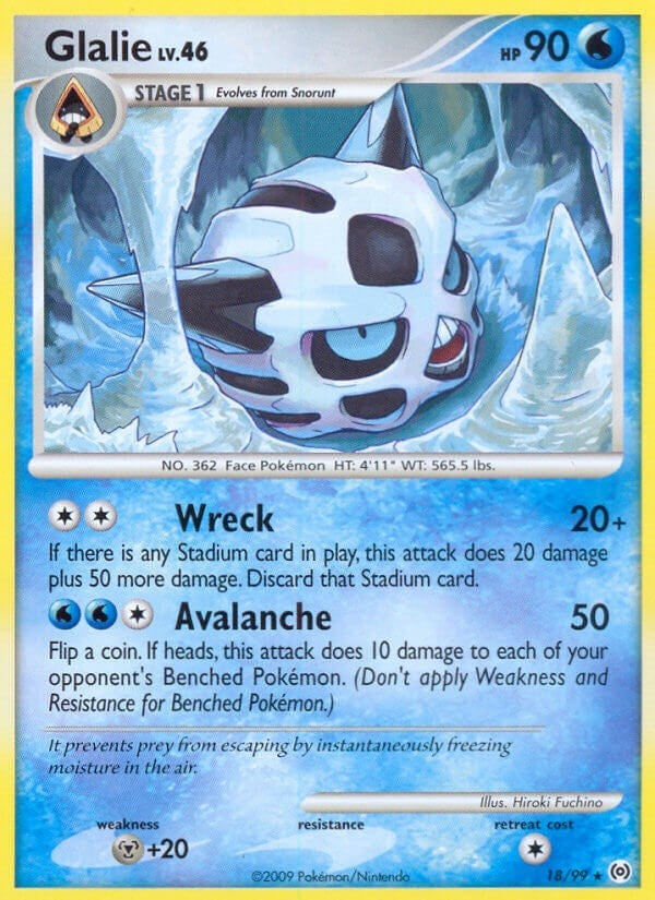 Image for Glalie (18/99) (Arceus) (AR) - Pokemon