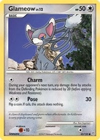 Image for Glameow (83/130) (Diamond and Pearl) (DP) - Pokemon