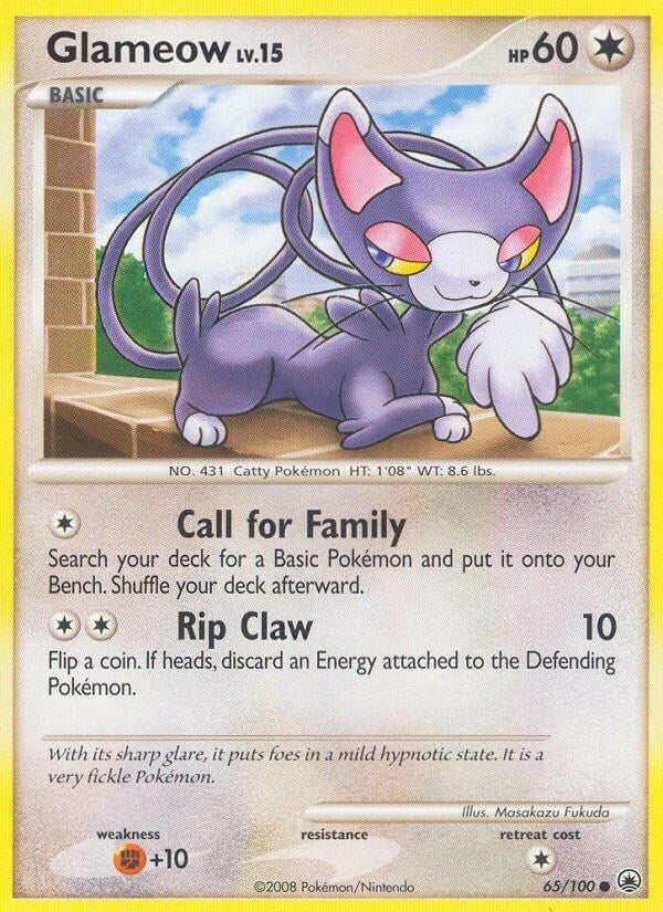 Image for Glameow (65/100) (Majestic Dawn) (MD) - Pokemon