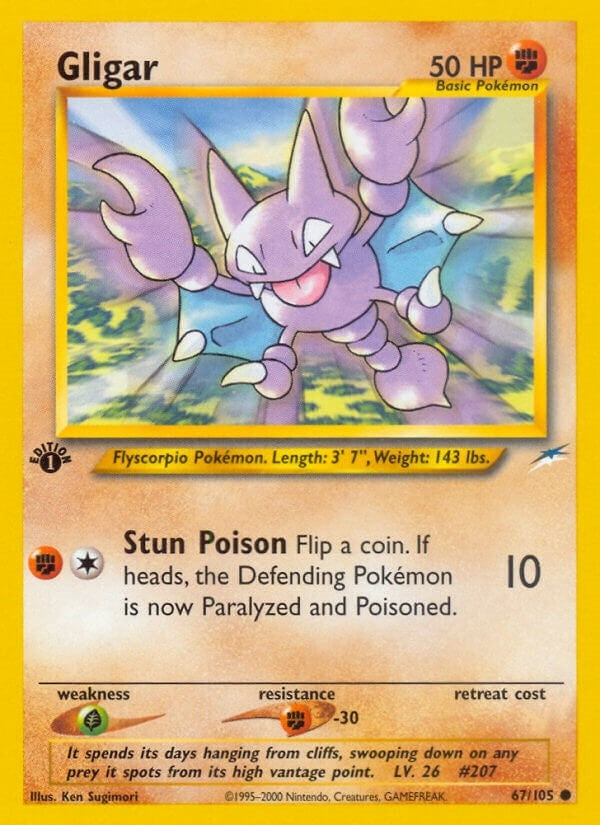 Image for Gligar (067/105) (Neo Destiny) (N4) - Pokemon