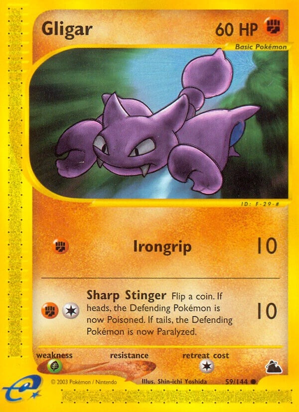 Image for Gligar (059/144) (Skyridge) (SK) - Pokemon