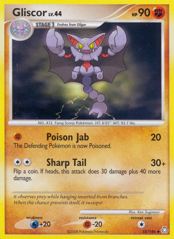 Image for Gliscor (55) (55/146) (Legends Awakened) (LA) - Pokemon