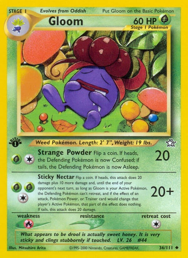 Image for Gloom (036/111) (Neo Genesis) (N1) - Pokemon
