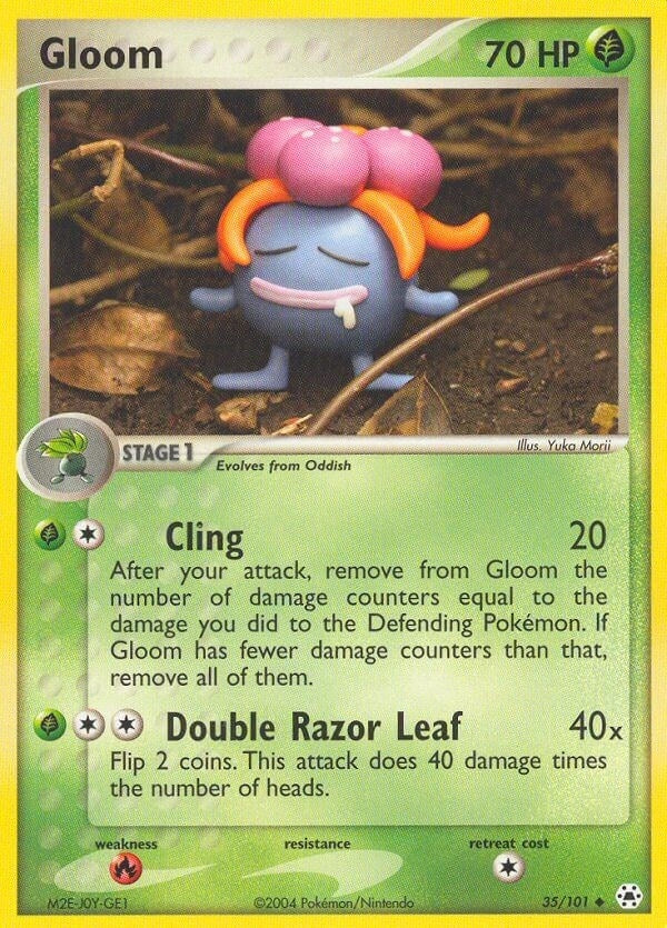 Image for Gloom (35/101) (EX Hidden Legends) (HL) - Pokemon