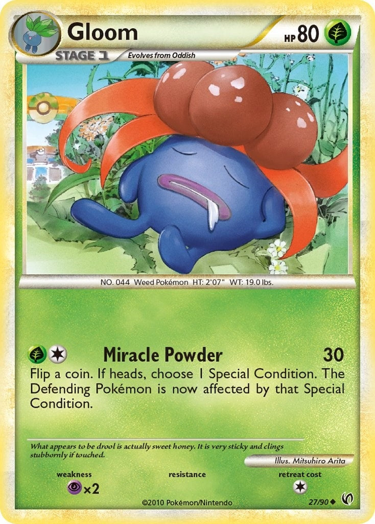 Image for Gloom (27/90) (Undaunted) (UD) - Pokemon