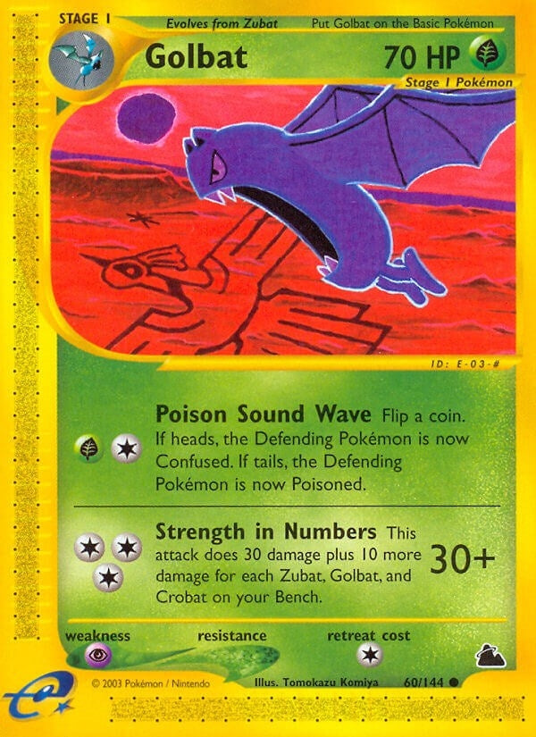 Image for Golbat (060/144) (Skyridge) (SK) - Pokemon