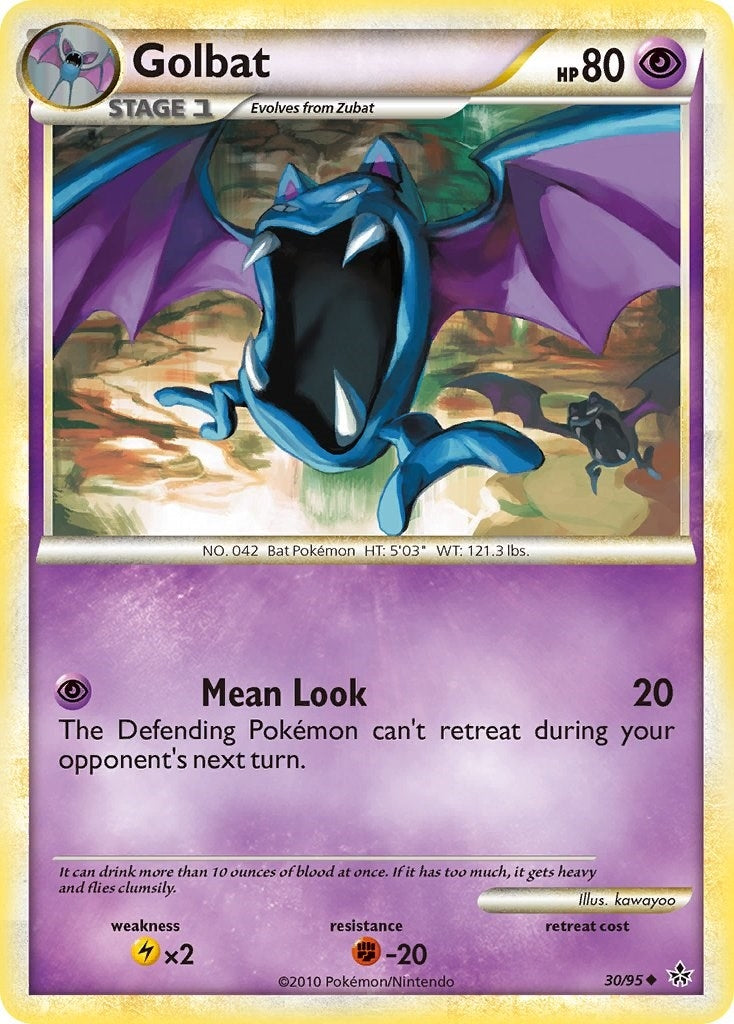 Image for Golbat (30/95) (Unleashed) (UL) - Pokemon