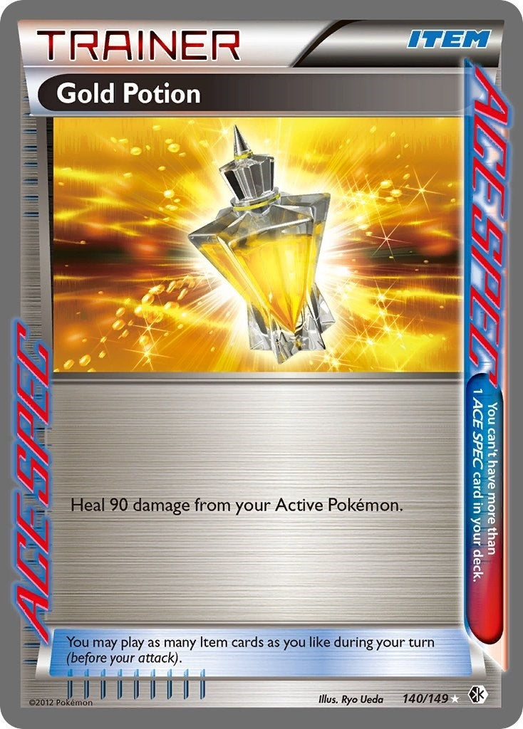 Image for Gold Potion (140/149) (Boundaries Crossed) (BCR) - Pokemon