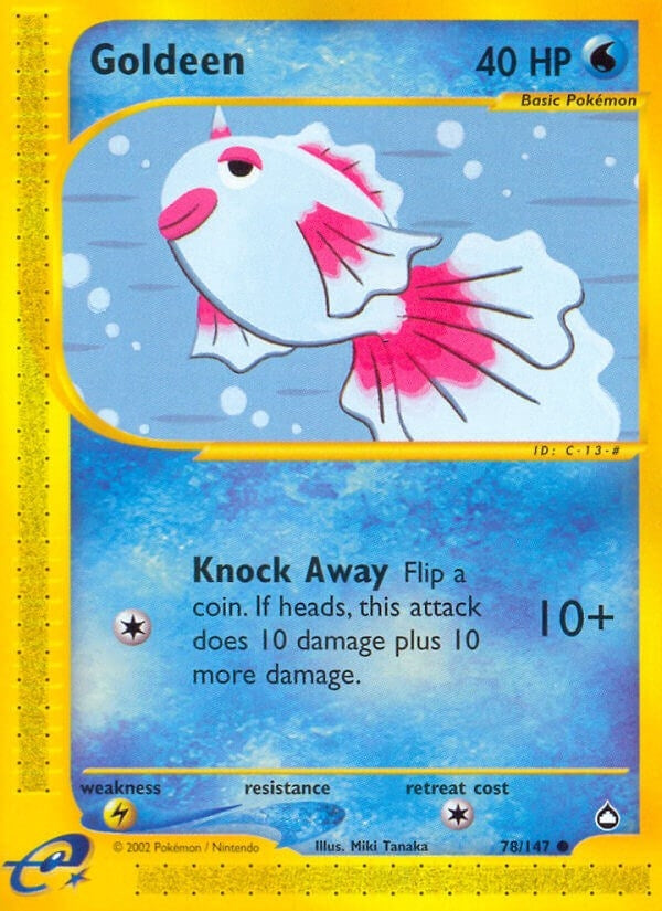 Image for Goldeen (078/147) (Aquapolis) (AQ) - Pokemon