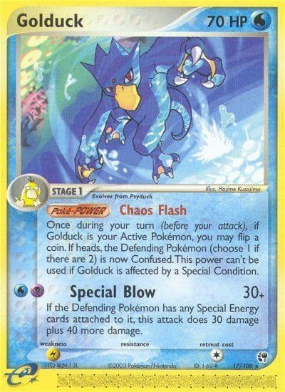 Image for Golduck (17/100) (EX Sandstorm) (SS) - Pokemon