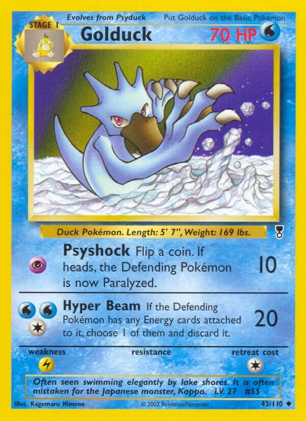 Image for Golduck (043/110) (Legendary Collection) (LC) - Pokemon