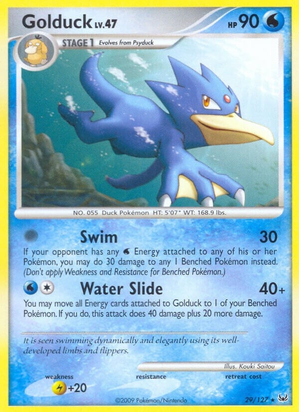 Image for Golduck (29/127) (Platinum) (PL) - Pokemon