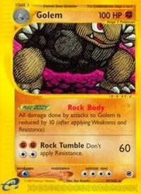 Image for Golem (49) (049/165) (Expedition) (EX) - Pokemon