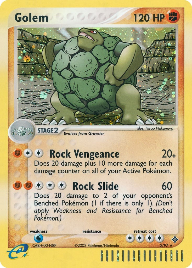 Image for Golem (5/97) (EX Dragon) (DR) - Pokemon