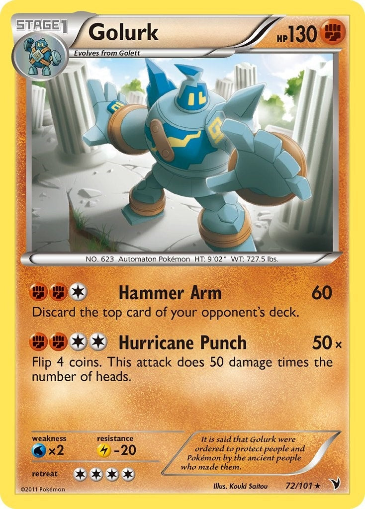 Image for Golurk (72/101) (Noble Victories) (NVI) - Pokemon