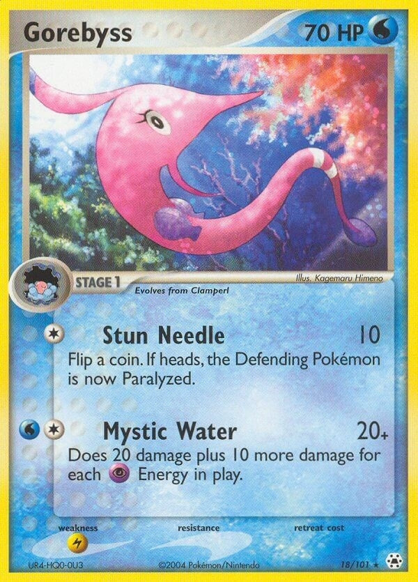 Image for Gorebyss (18/101) (EX Hidden Legends) (HL) - Pokemon