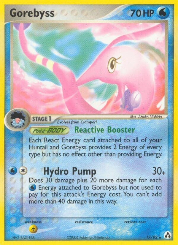 Image for Gorebyss (17/92) (EX Legend Maker) (LM) - Pokemon