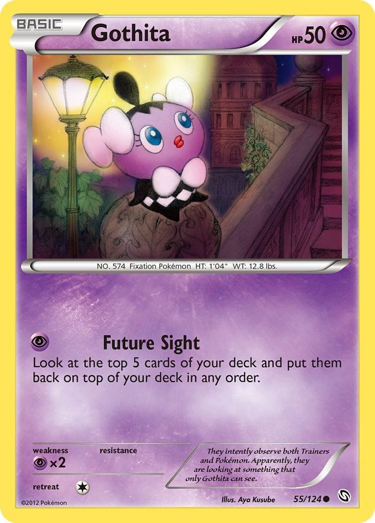 Image for Gothita (55/124) (Dragons Exalted) (DRX) - Pokemon
