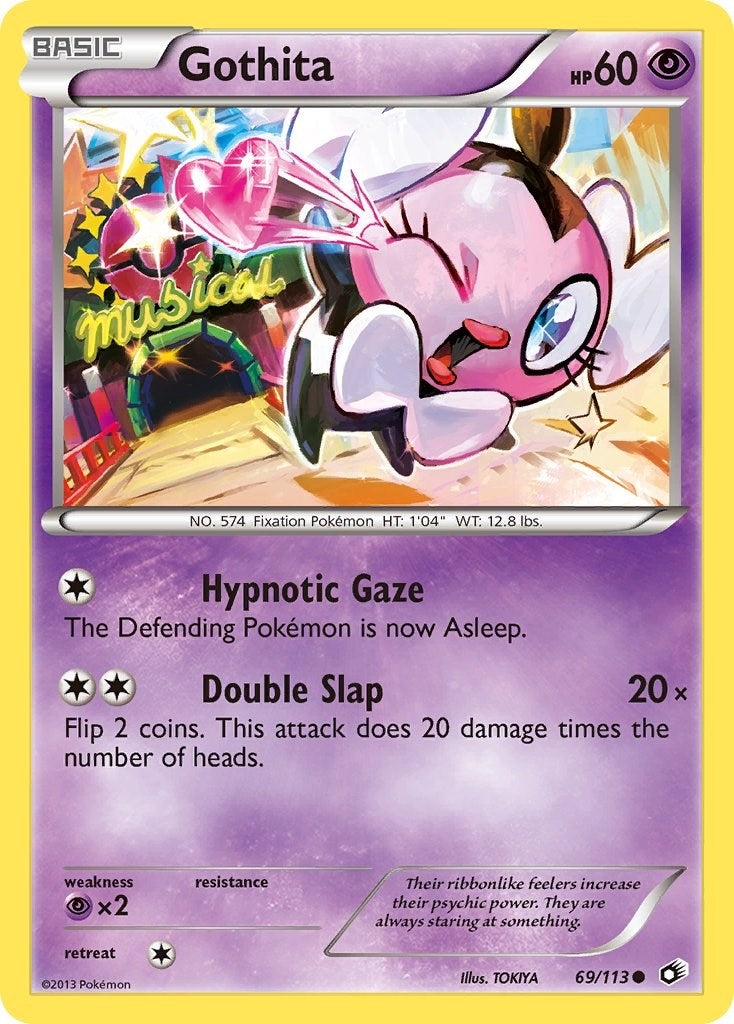 Image for Gothita (69) (69/113) (Legendary Treasures) (LTR) - Pokemon