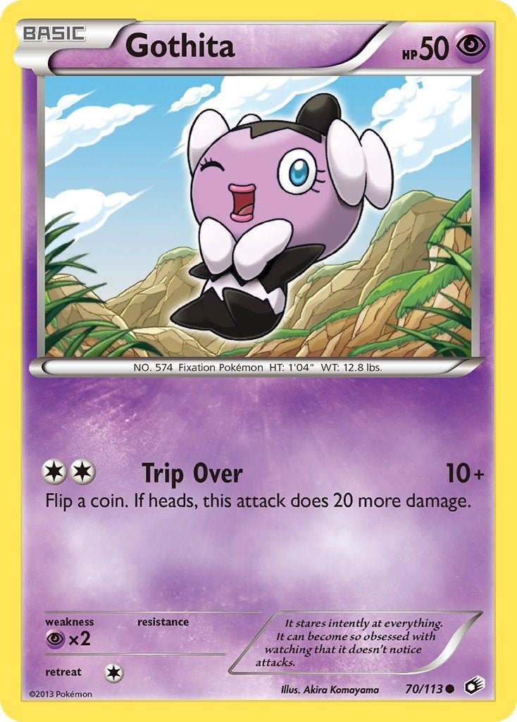Image for Gothita (70) (70/113) (Legendary Treasures) (LTR) - Pokemon