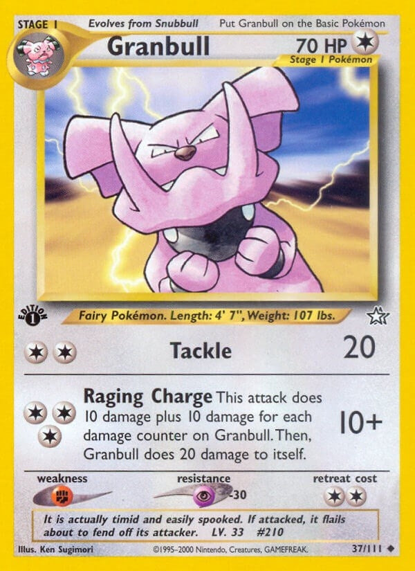 Image for Granbull (037/111) (Neo Genesis) (N1) - Pokemon