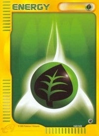 Image for Grass Energy (162/165) (Expedition) (EX) - Pokemon