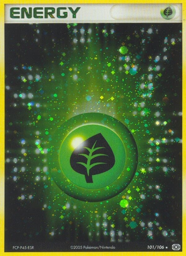 Image for Grass Energy (101/106) (EX Emerald) (EM) - Pokemon
