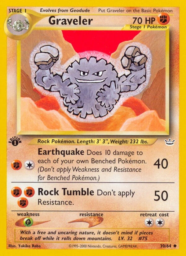 Image for Graveler (30/64) (Neo Revelation) (N3) - Pokemon