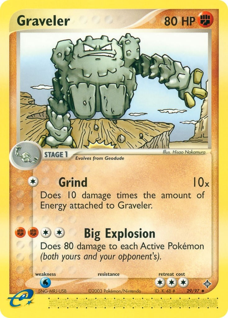 Image for Graveler (29/97) (EX Dragon) (DR) - Pokemon