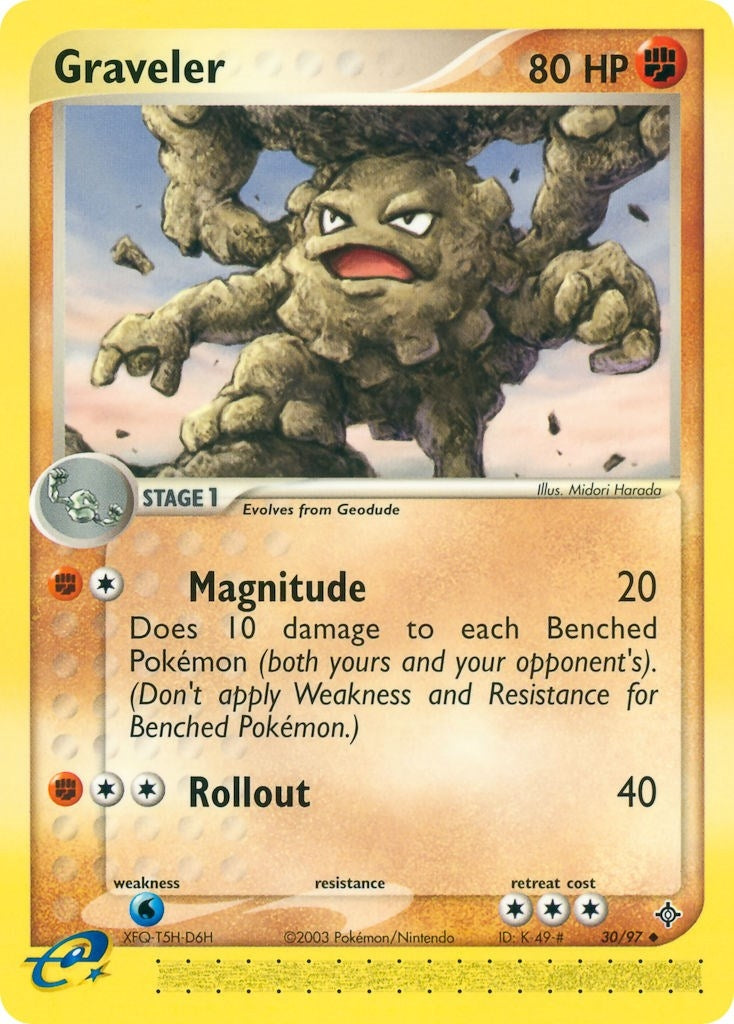 Image for Graveler (30/97) (EX Dragon) (DR) - Pokemon