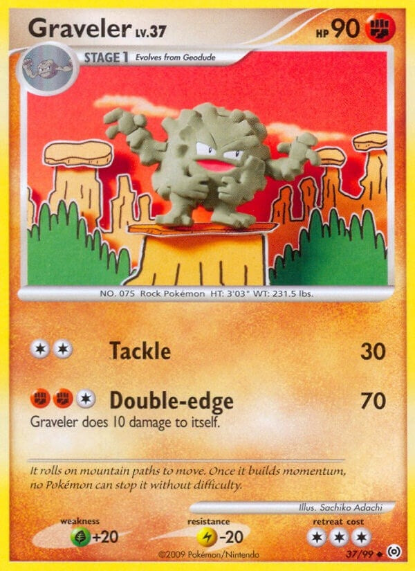 Image for Graveler (37/99) (Arceus) (AR) - Pokemon