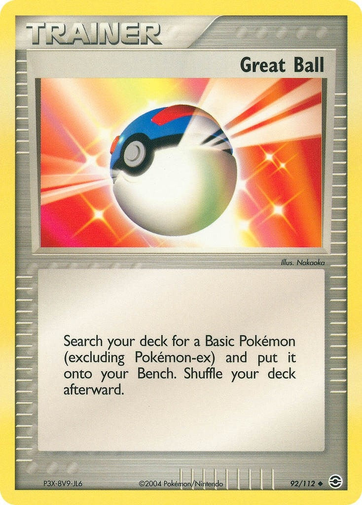Image for Great Ball (92/112) (EX FireRed & LeafGreen) (RG) - Pokemon