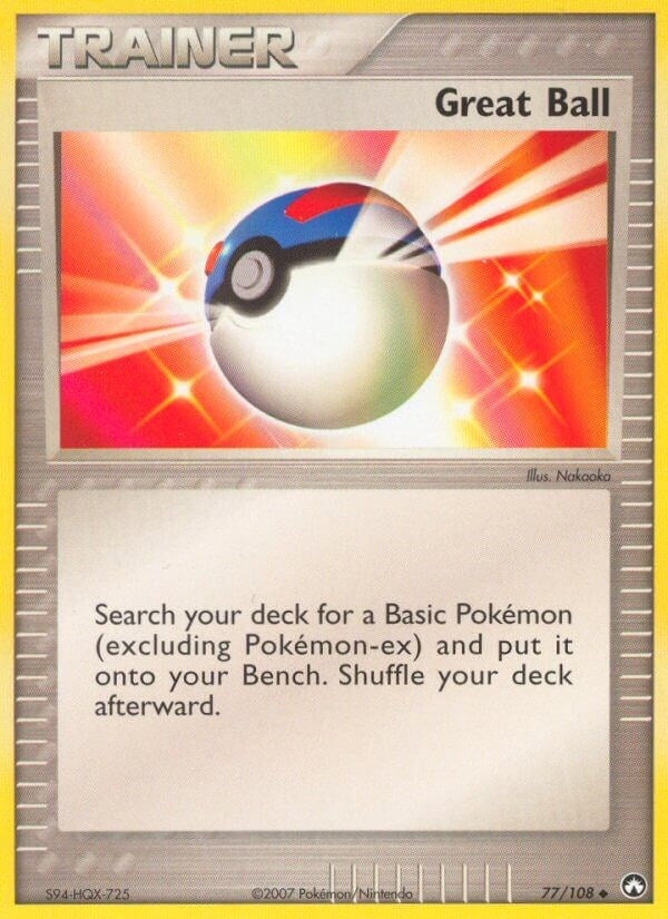 Image for Great Ball (77/108) (EX Power Keepers) (PK) - Pokemon