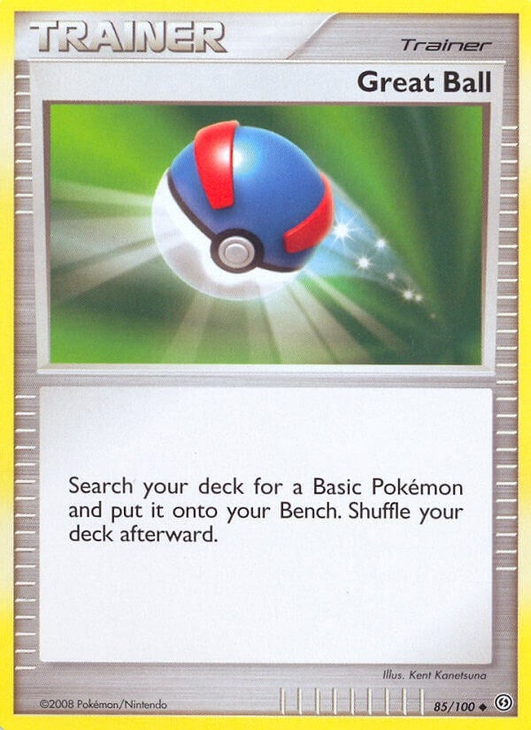 Image for Great Ball (85/100) (Stormfront) (SF) - Pokemon