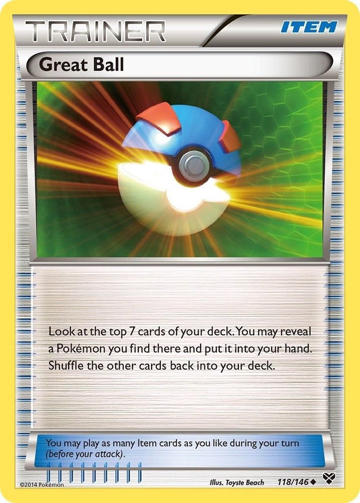 Image for Great Ball (118/146) (XY Base Set) (XY) - Pokemon