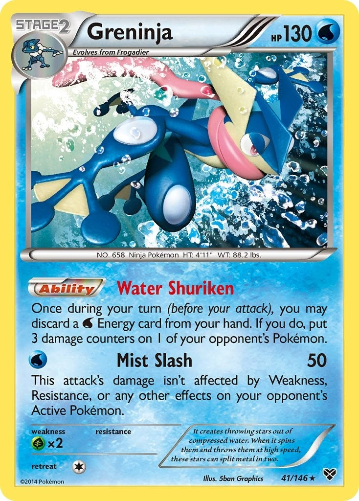 Image for Greninja (41/146) (XY Base Set) (XY) - Pokemon
