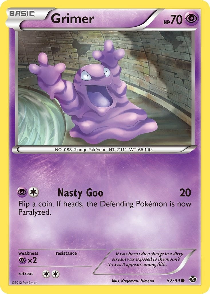 Image for Grimer (52/99) (Next Destinies) (NXD) - Pokemon