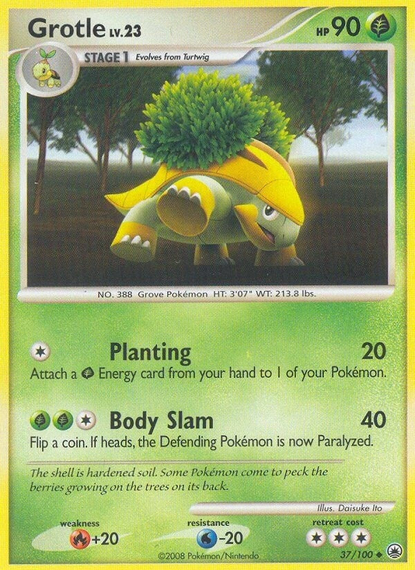 Image for Grotle (37/100) (Majestic Dawn) (MD) - Pokemon