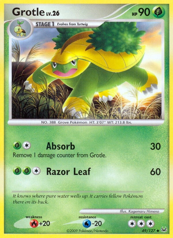 Image for Grotle (49/127) (Platinum) (PL) - Pokemon