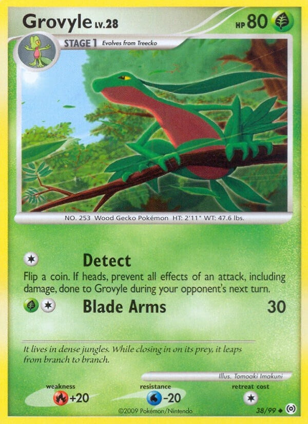 Image for Grovyle (38) (38/99) (Arceus) (AR) - Pokemon