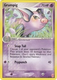 Image for Grumpig (3/12) (EX Trainer Kit 2: Plusle & Minun) (PR) - Pokemon