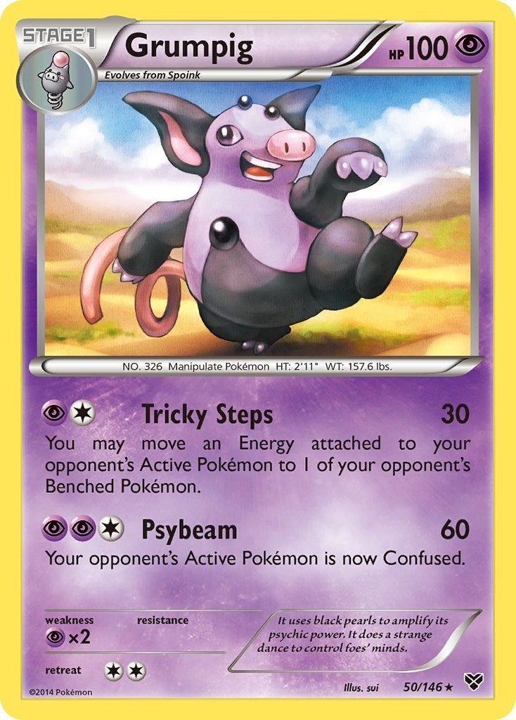 Image for Grumpig (50/146) (XY Base Set) (XY) - Pokemon