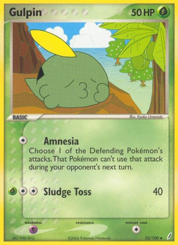 Image for Gulpin (33/100) (EX Crystal Guardians) (CG) - Pokemon