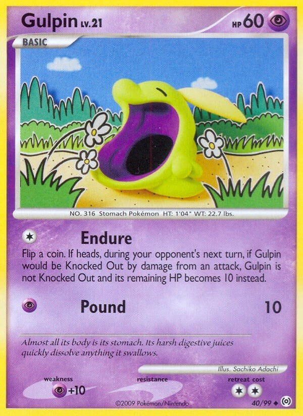 Image for Gulpin (40) (40/99) (Arceus) (AR) - Pokemon