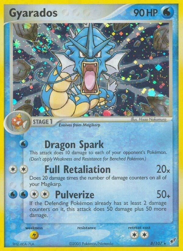 Image for Gyarados (8/107) (EX Deoxys) (DX) - Pokemon
