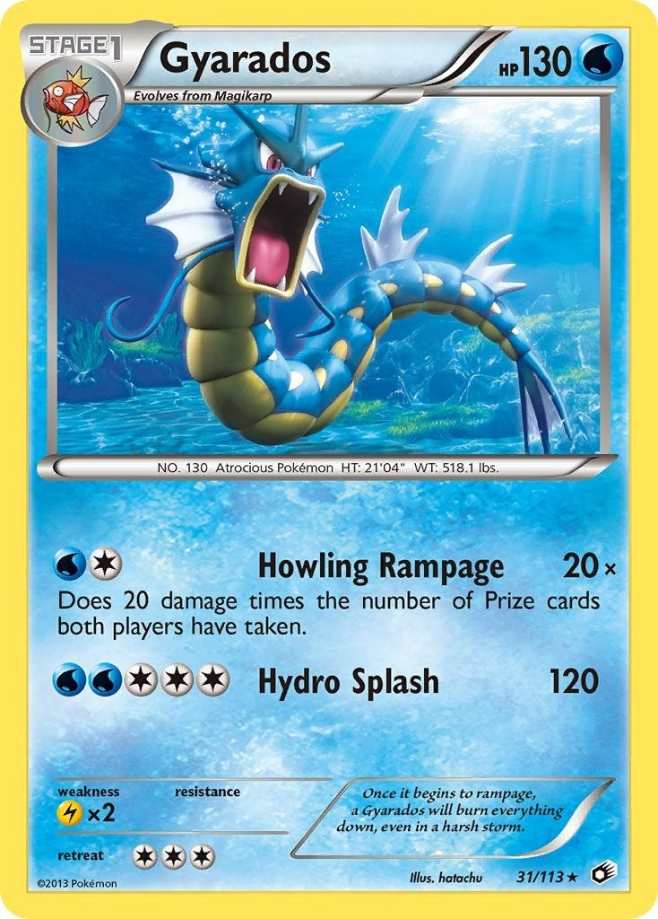 Image for Gyarados (31/113) (Legendary Treasures) (LTR) - Pokemon