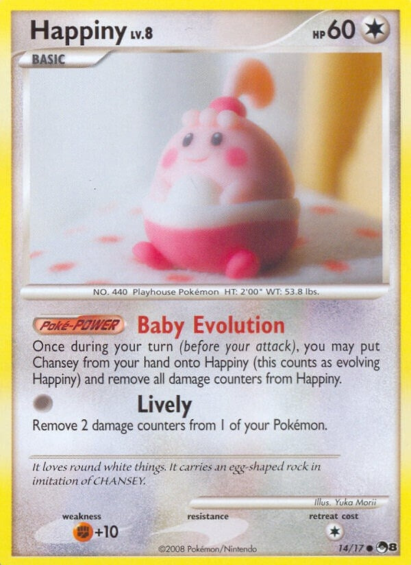 Image for Happiny (014/017) (POP Series 8) (POP) - Pokemon