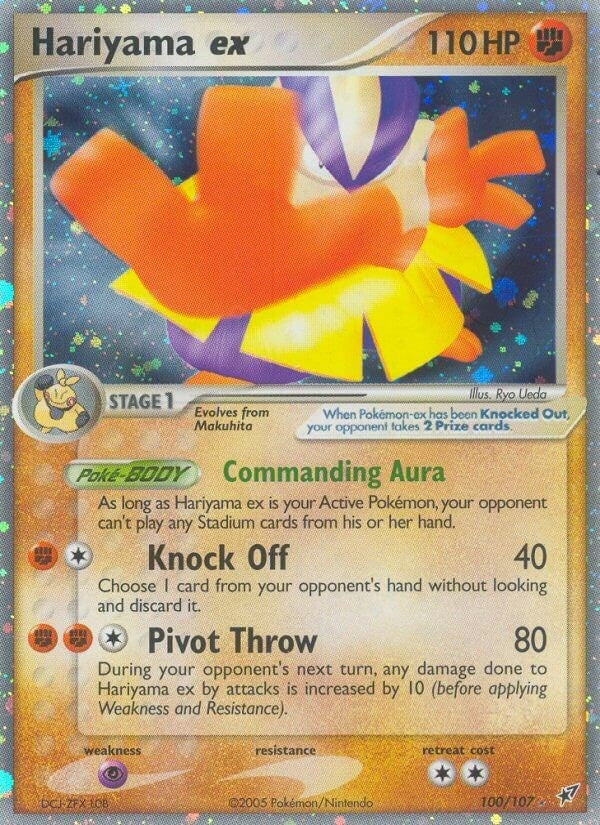 Image for Hariyama ex (100/107) (EX Deoxys) (DX) - Pokemon