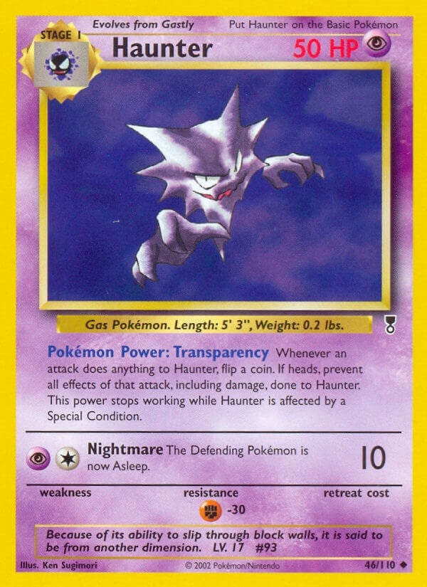 Image for Haunter (046/110) (Legendary Collection) (LC) - Pokemon
